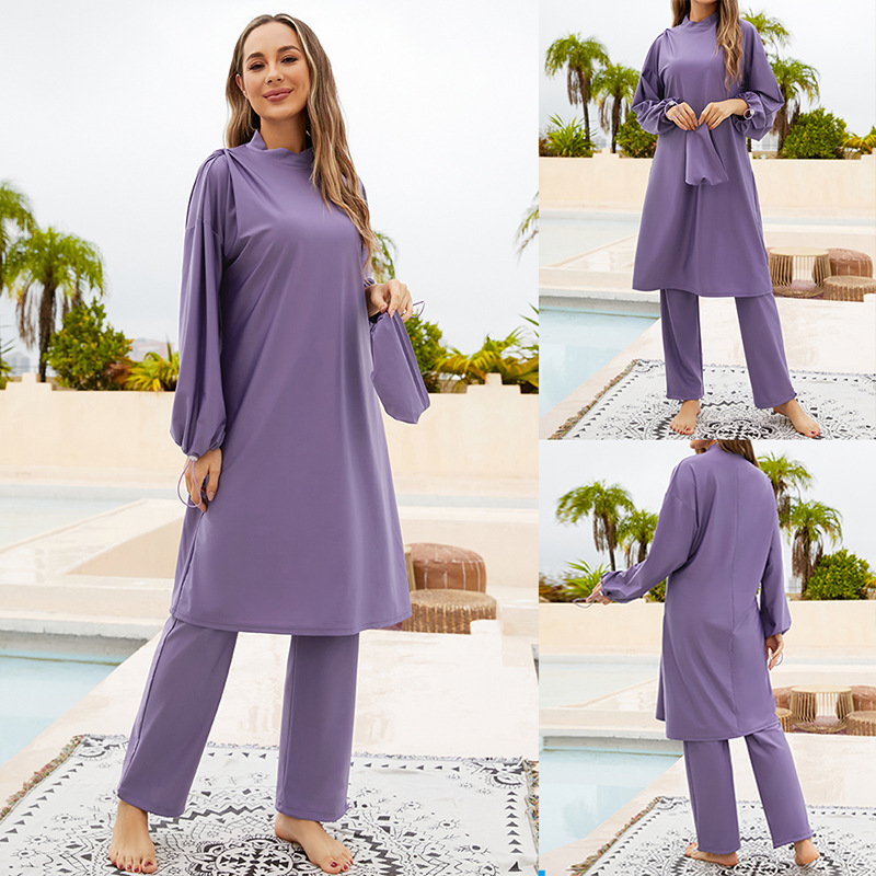 Summer Clothing Hijab - Abaya summer Muslim Swimwear Hijab Women
