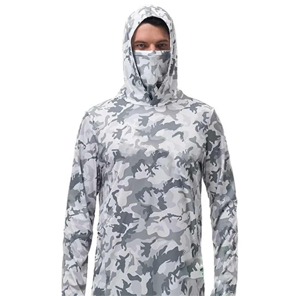Summer Clothing Long Sleeve - Summer Fishing Hoodies Men Jersey camouflage