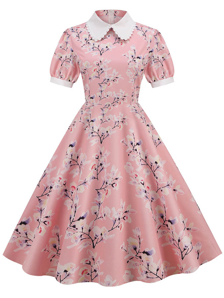 Sundress Midi Floral - S ~ 3XL Nữ Midi Đầm
