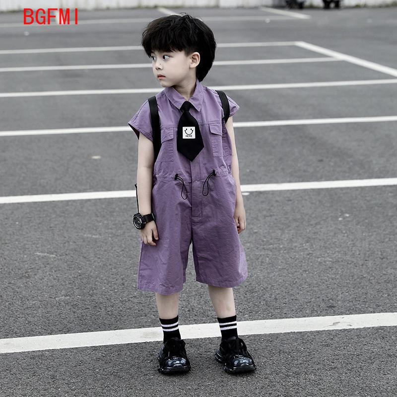 Summer Clothing Baby - Kids Summer Shorts Overalls Capri Boys