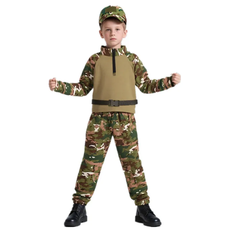 Summer Kids Clothing - Kids Adults Camouflage Frog Outfit Summer