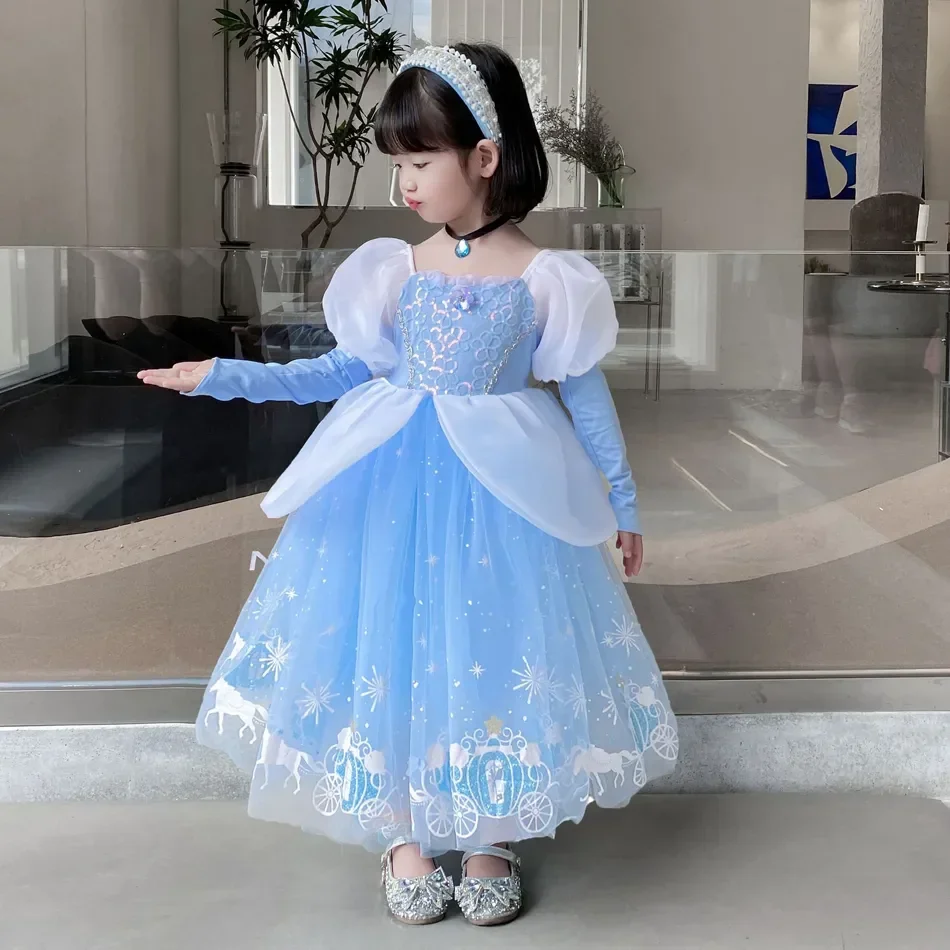 Cinderella Princess Cosplay Dr - đánh giá và giá Summer Kids Clothing