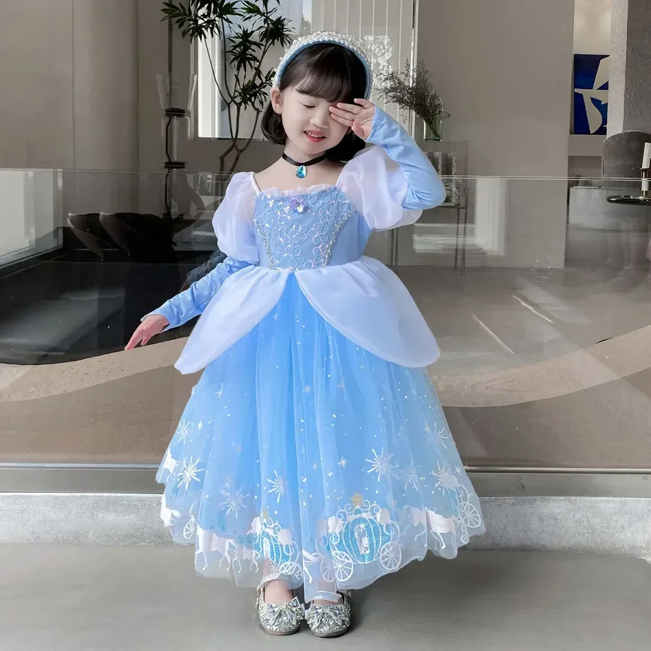 Cinderella Princess Cosplay Dr - đánh giá và giá Summer Kids Clothing