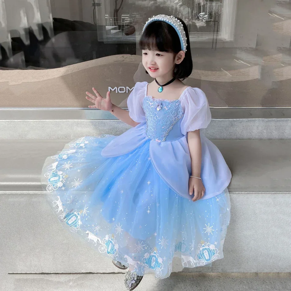 Cinderella Princess Cosplay Dr - đánh giá và giá Summer Kids Clothing
