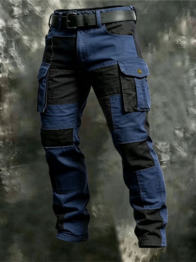 Cotton Men Cargo Pants Khaki C - đánh giá và giá Summer Clothing Work
