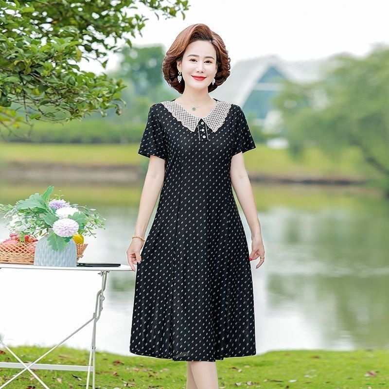 Fashionable Summer Long Dress  - đánh giá và giá Summer Clothing Over 60