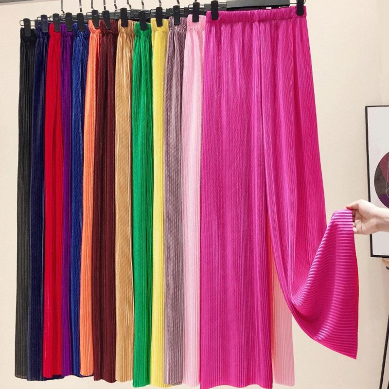 Quần Nữ 2022 Xuân Hè Quần Ống  - đánh giá và giá Palazzo Pant Wide