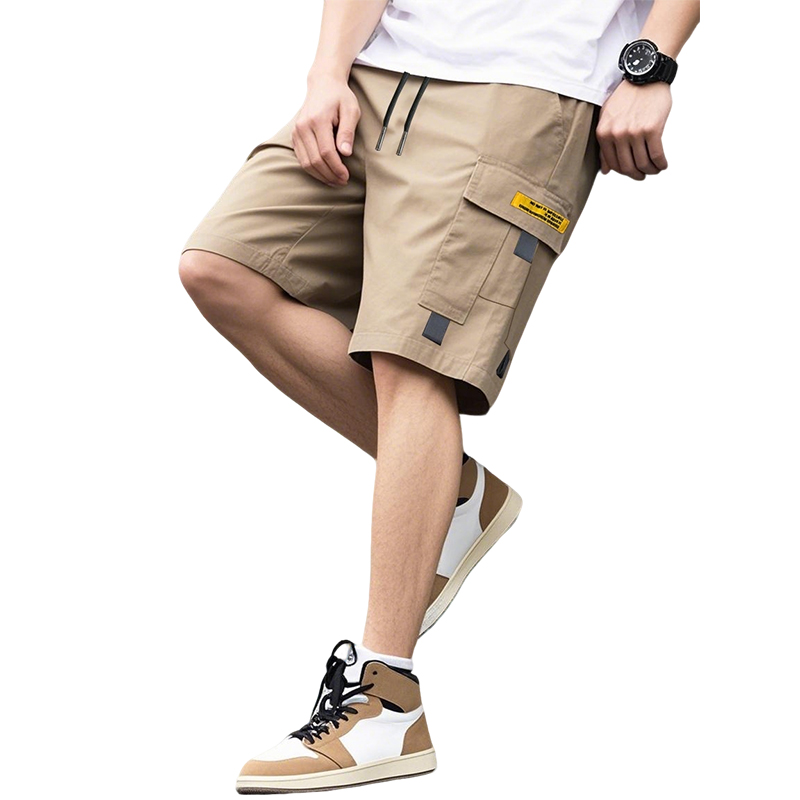 Summer Men's Solid Color Cargo - đánh giá và giá Summer Clothing Work