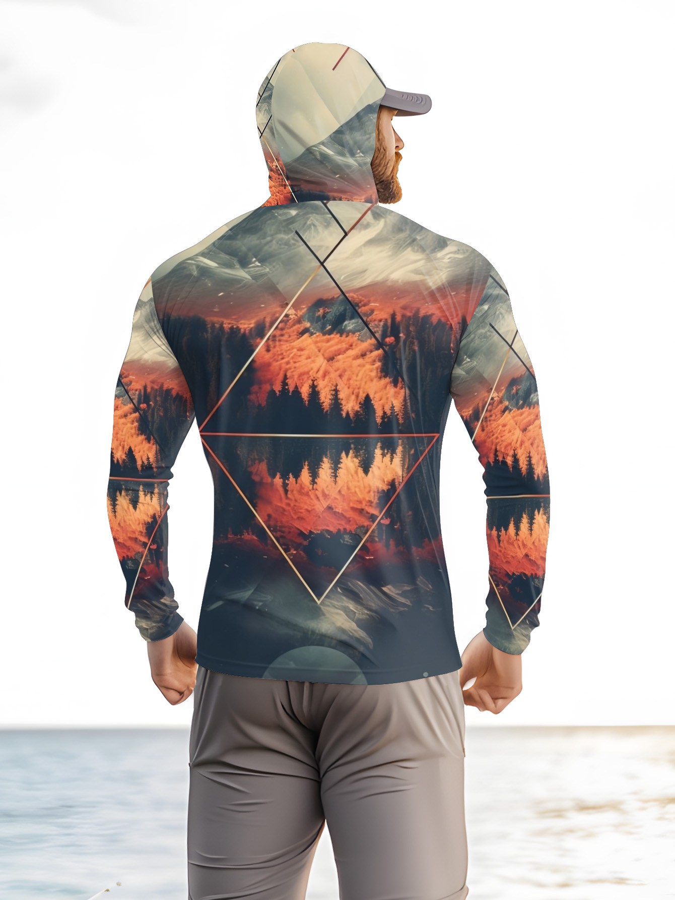 Outdoor Men's Fishing Hoodie B - đánh giá và giá Summer Clothing Long Sleeve