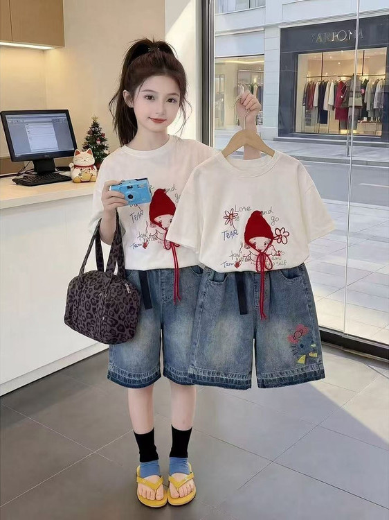 Girls Summer Short Sleeve T-Sh - đánh giá và giá Summer Clothing Online
