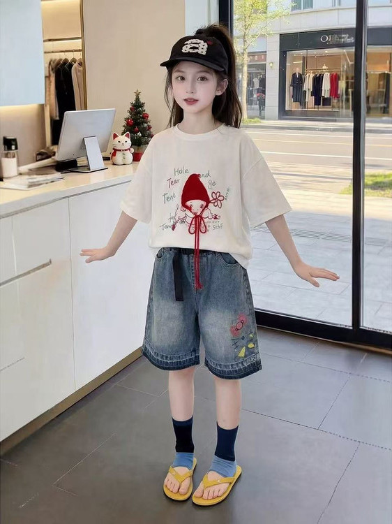 Girls Summer Short Sleeve T-Sh - đánh giá và giá Summer Clothing Online