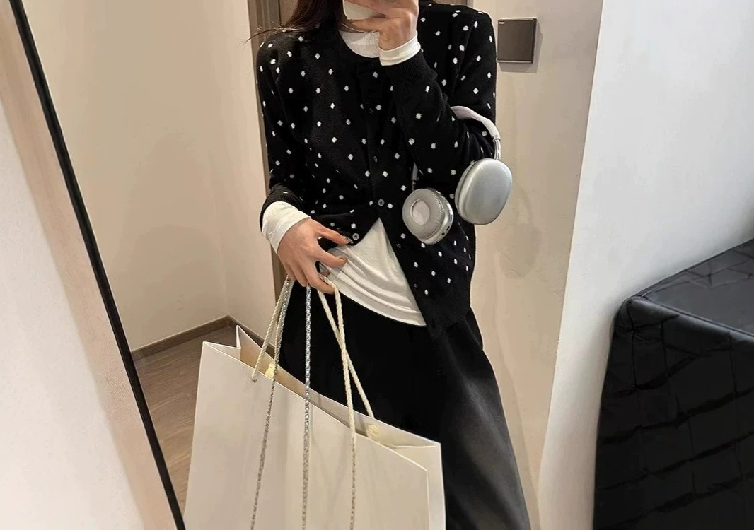 Gray Polka Dot Knitted Cardiga - đánh giá và giá Crew Clothing Summer Jacket