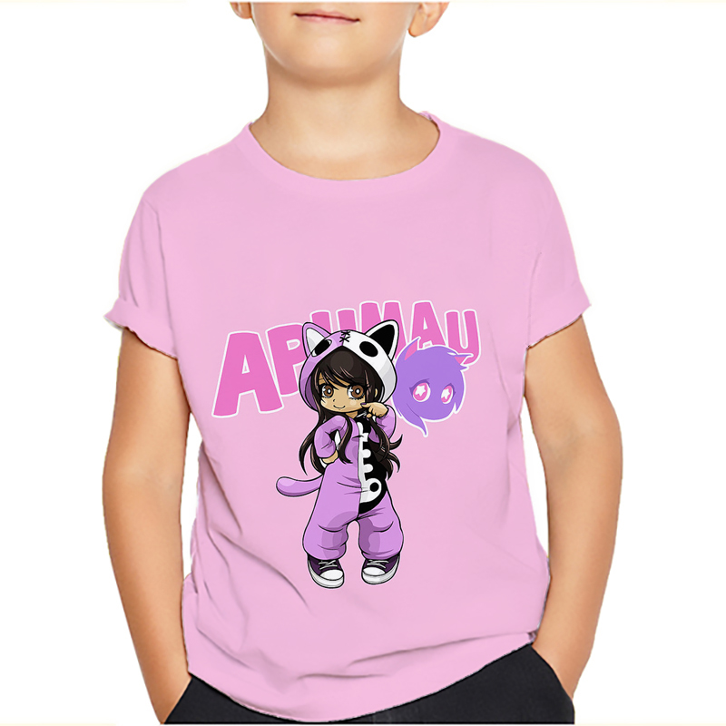 Aphmau Meows Cat T Shirts Cart - đánh giá và giá Summer Clothing Newborn
