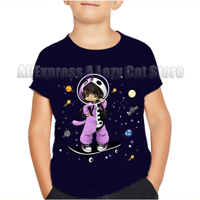 Aphmau Meows Cat T Shirts Cart - đánh giá và giá Summer Clothing Newborn
