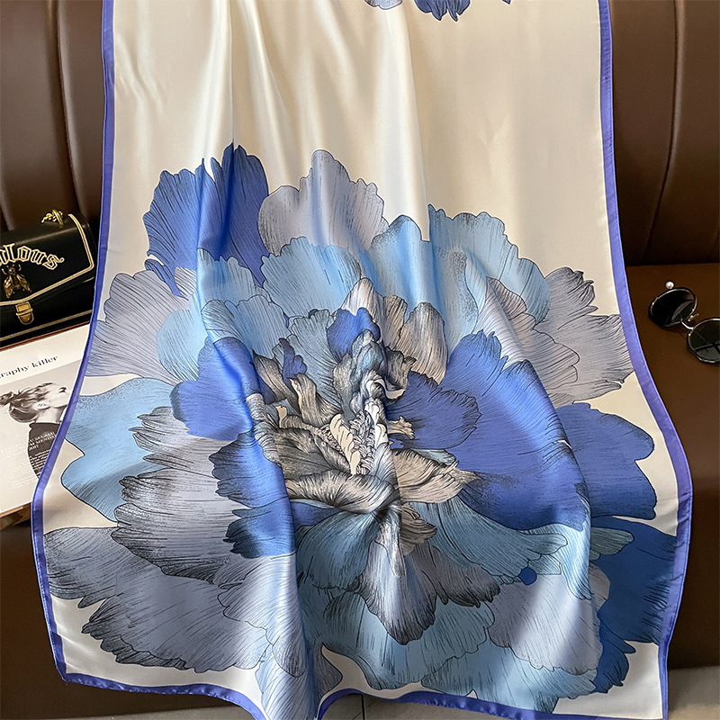 2023 Spain Luxury Silk Scarf B - đánh giá và giá Summer Clothing Hijab