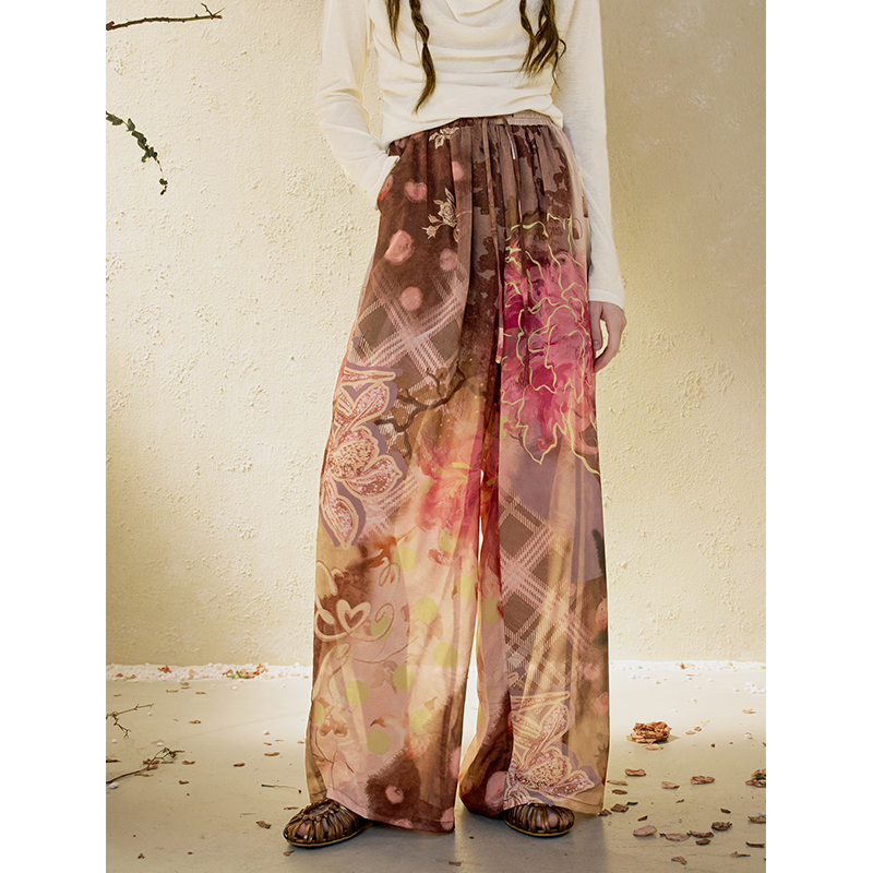 ELFSACK Women's Multi Color Vi - đánh giá và giá Palazzo Pant Wide
