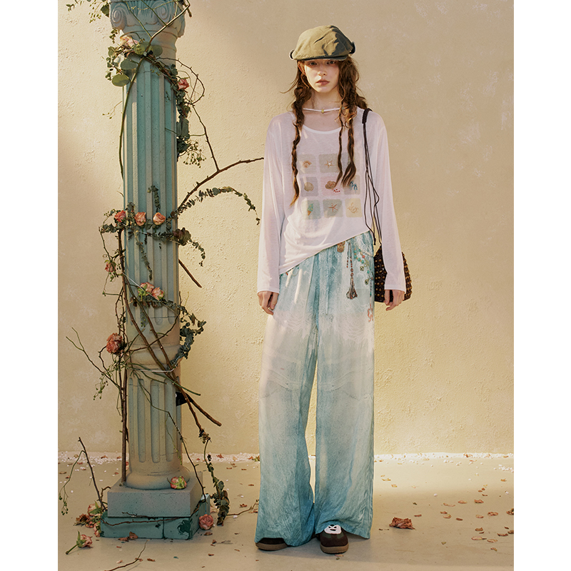 ELFSACK Women's Multi Color Vi - đánh giá và giá Palazzo Pant Wide