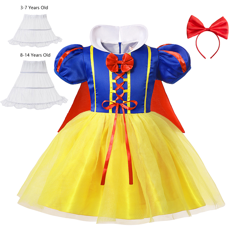 Snow White Princess Dress Kids - đánh giá và giá Summer Kids Clothing