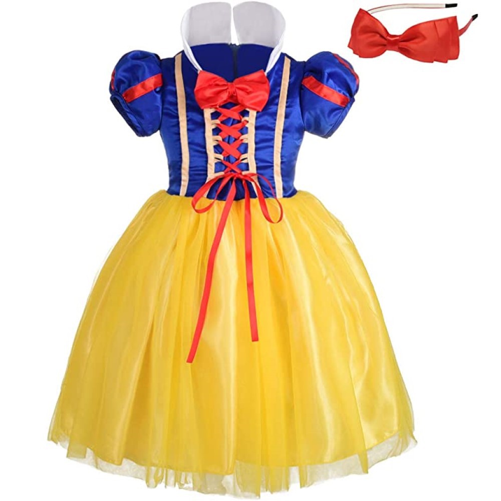 Snow White Princess Dress Kids - đánh giá và giá Summer Kids Clothing