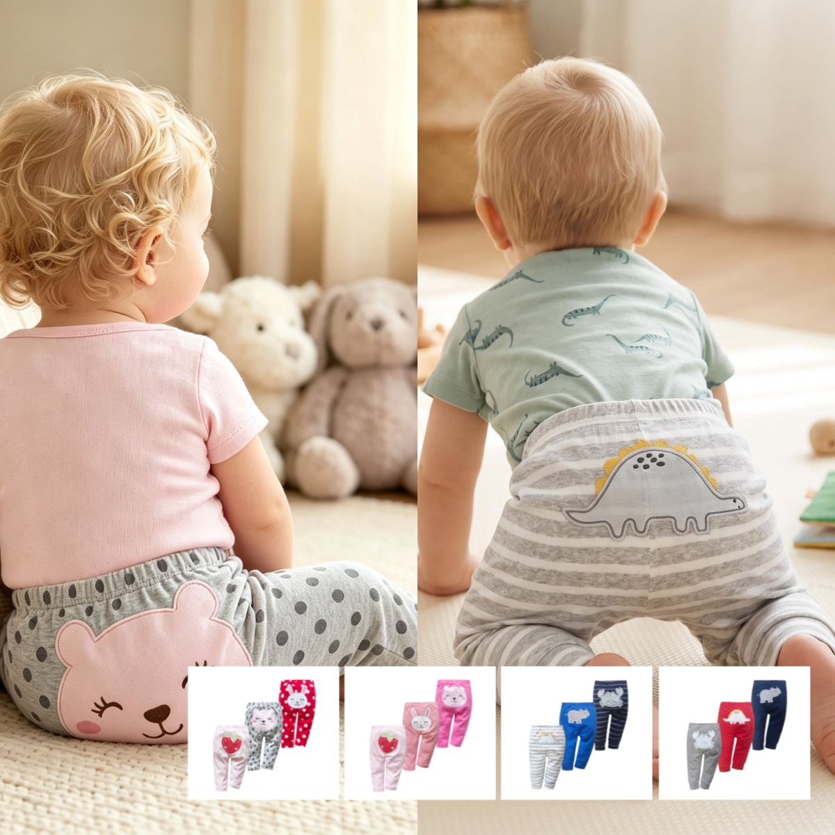 3PCS Unisex Cotton Harem PP Pa - đánh giá và giá Summer Clothing Newborn