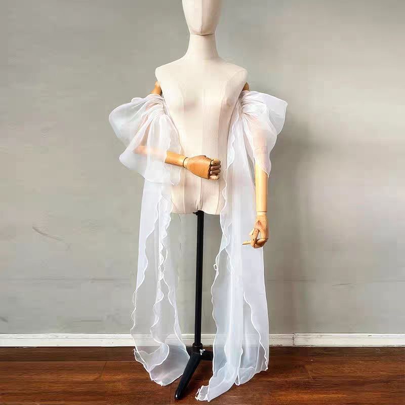 Bridal Sleeve Organza Detachab - đánh giá và giá Summer Clothing Accessories