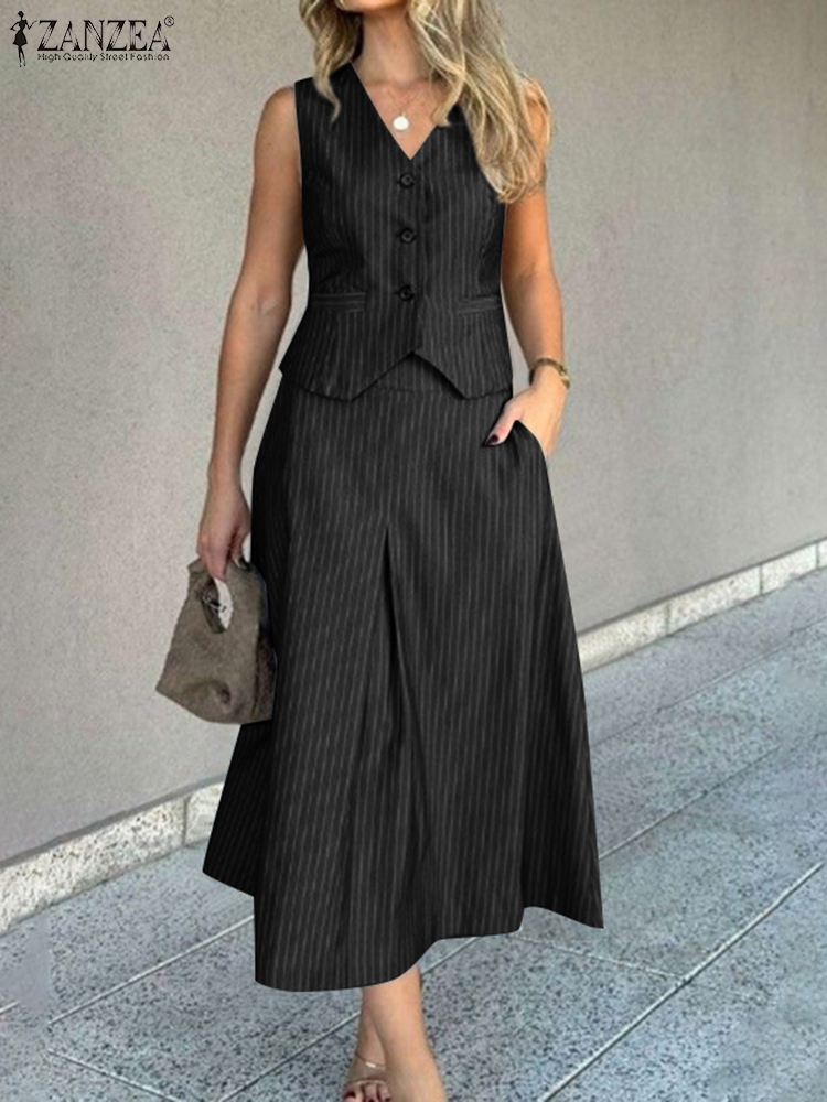 ZANZEA Office Women 2 Piece Se - đánh giá và giá Summer Clothing Work