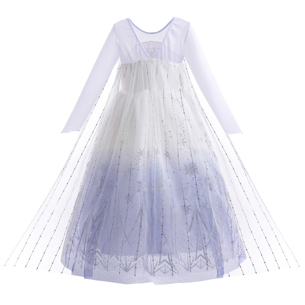 White Elsa Dresses Girls Birth - đánh giá và giá Summer Kids Clothing