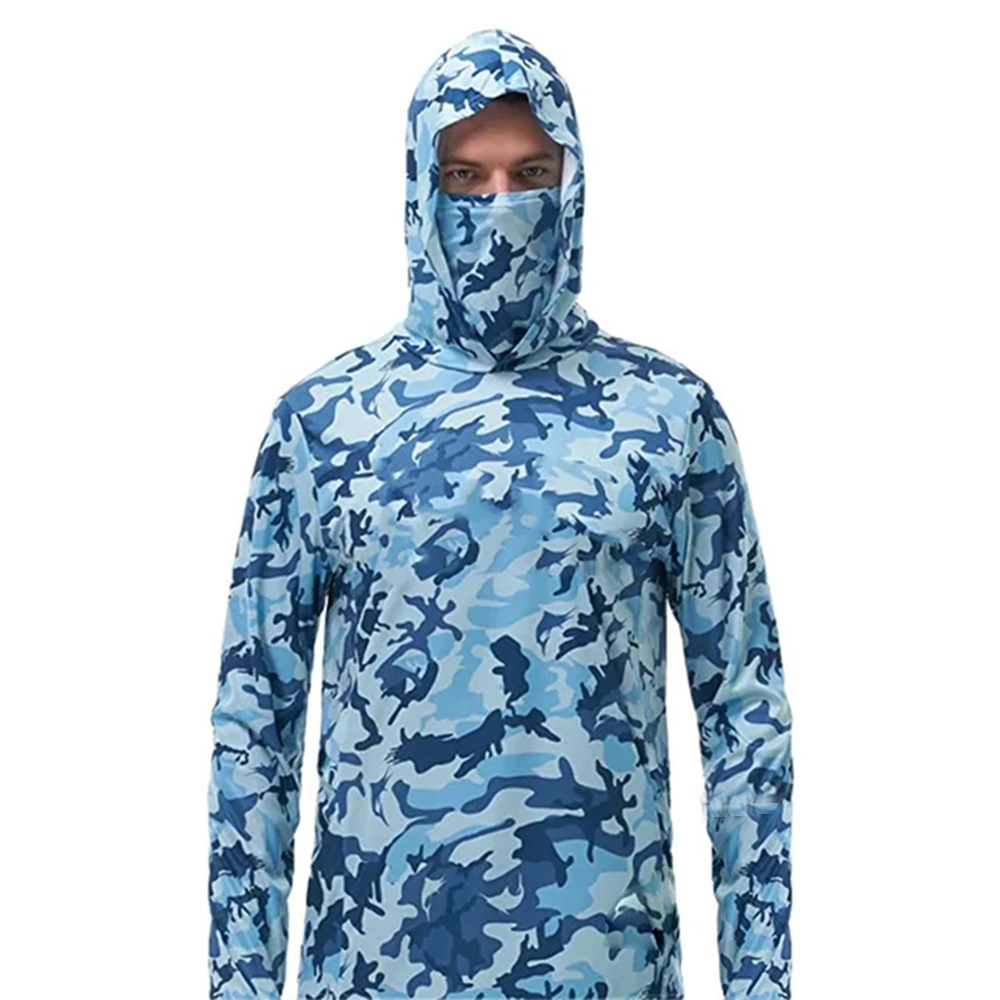 Summer Fishing Hoodies Men Jer - đánh giá và giá Summer Clothing Long Sleeve
