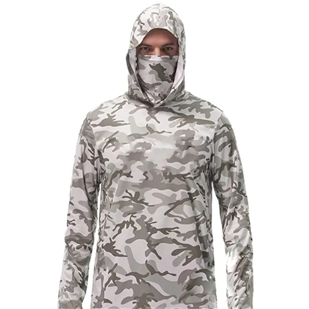 Summer Fishing Hoodies Men Jer - đánh giá và giá Summer Clothing Long Sleeve