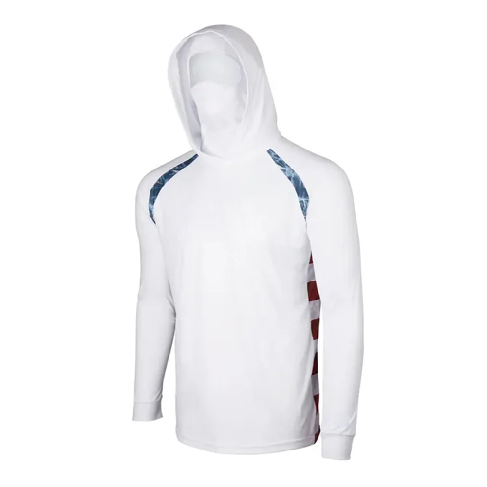 Summer Fishing Hoodies Men Jer - đánh giá và giá Summer Clothing Long Sleeve