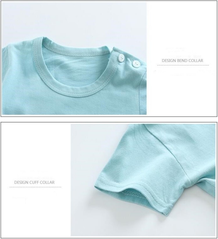 Cotton Tees+Shorts 2-piece Tra - đánh giá và giá Summer Clothing Baby
