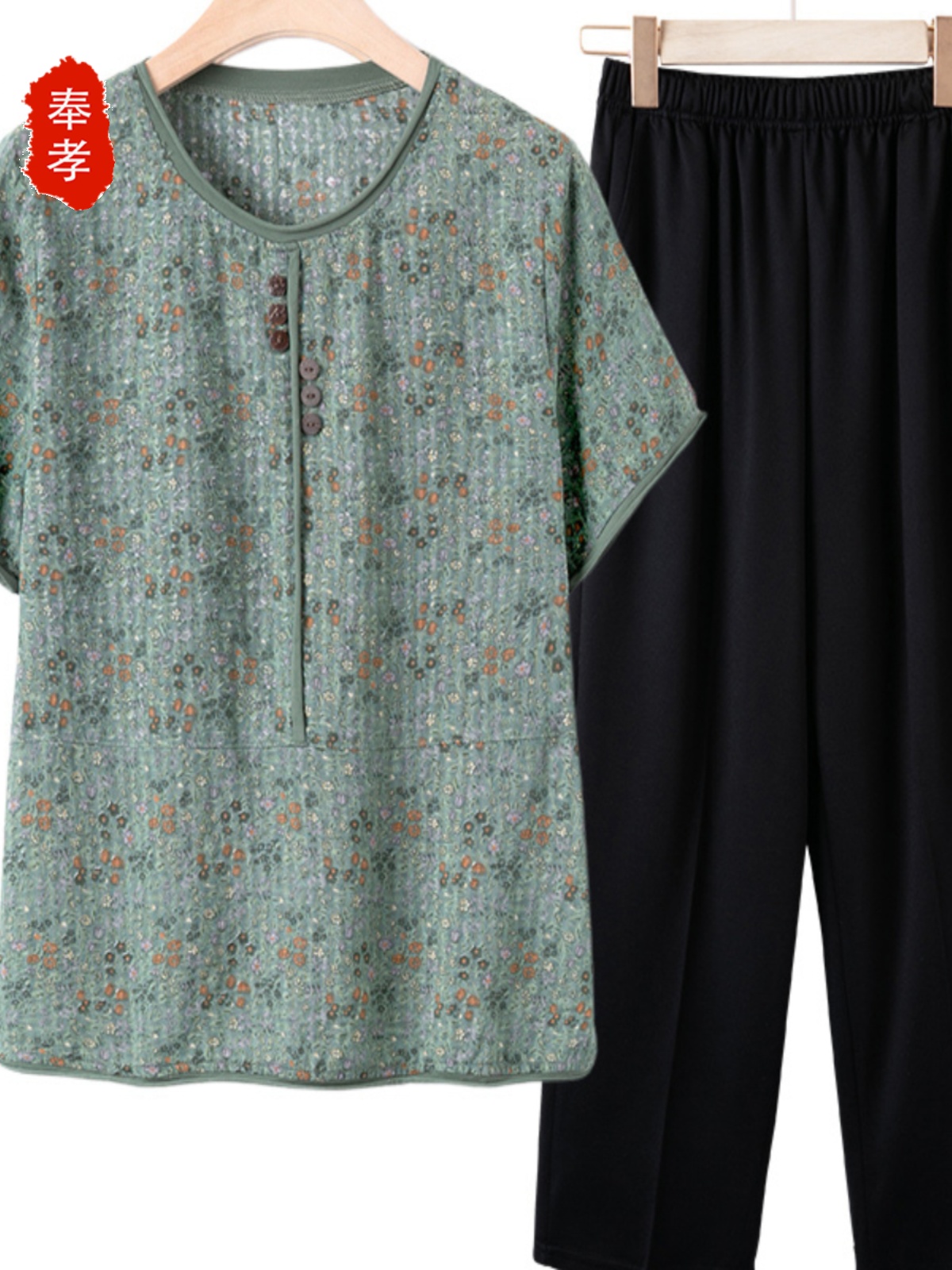 Casual Cotton Silk Short Sleev - đánh giá và giá Summer Clothing Over 60