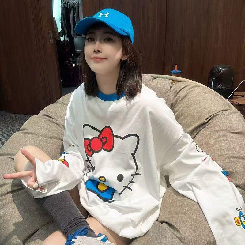 Long-Sleeved Hello Kitty Summe - đánh giá và giá Summer Clothing Long Sleeve