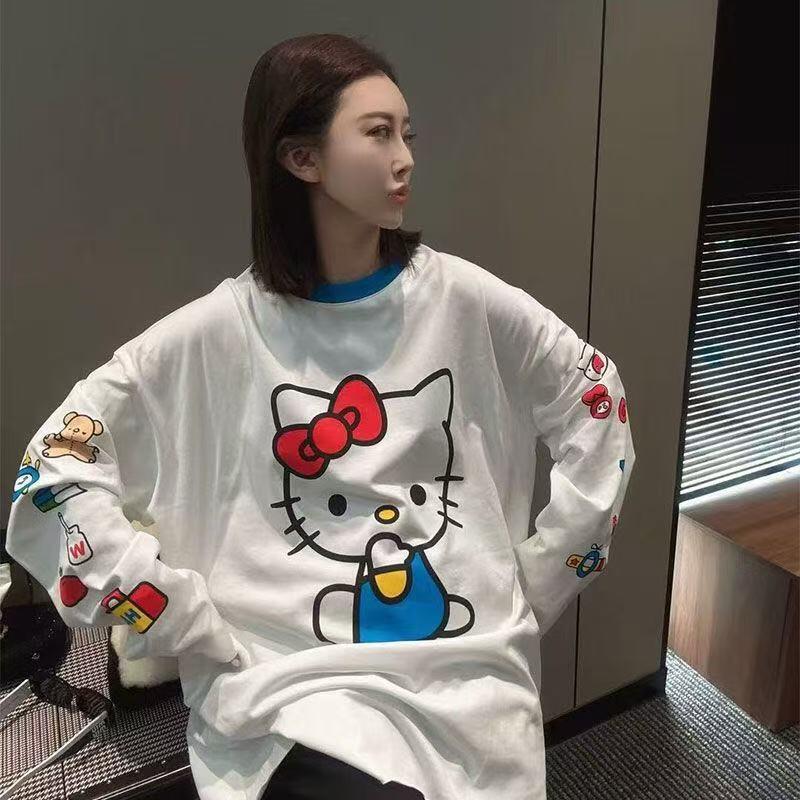 Long-Sleeved Hello Kitty Summe - đánh giá và giá Summer Clothing Long Sleeve