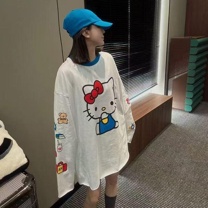 Long-Sleeved Hello Kitty Summe - đánh giá và giá Summer Clothing Long Sleeve