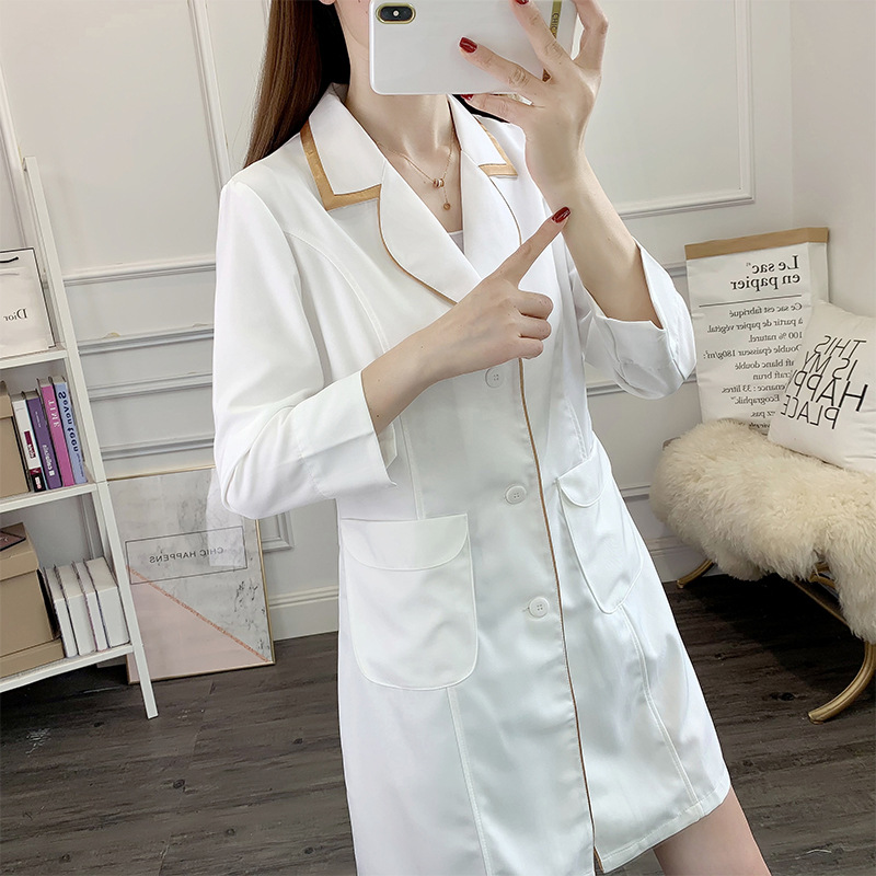 Beauty Salon Overalls Female D - đánh giá và giá Summer Clothing Work
