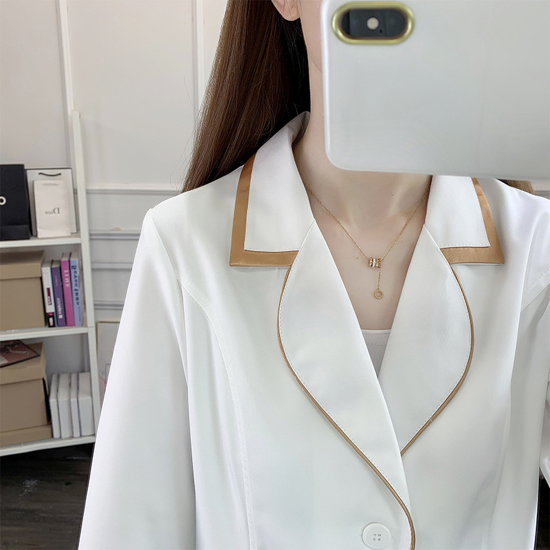 Beauty Salon Overalls Female D - đánh giá và giá Summer Clothing Work