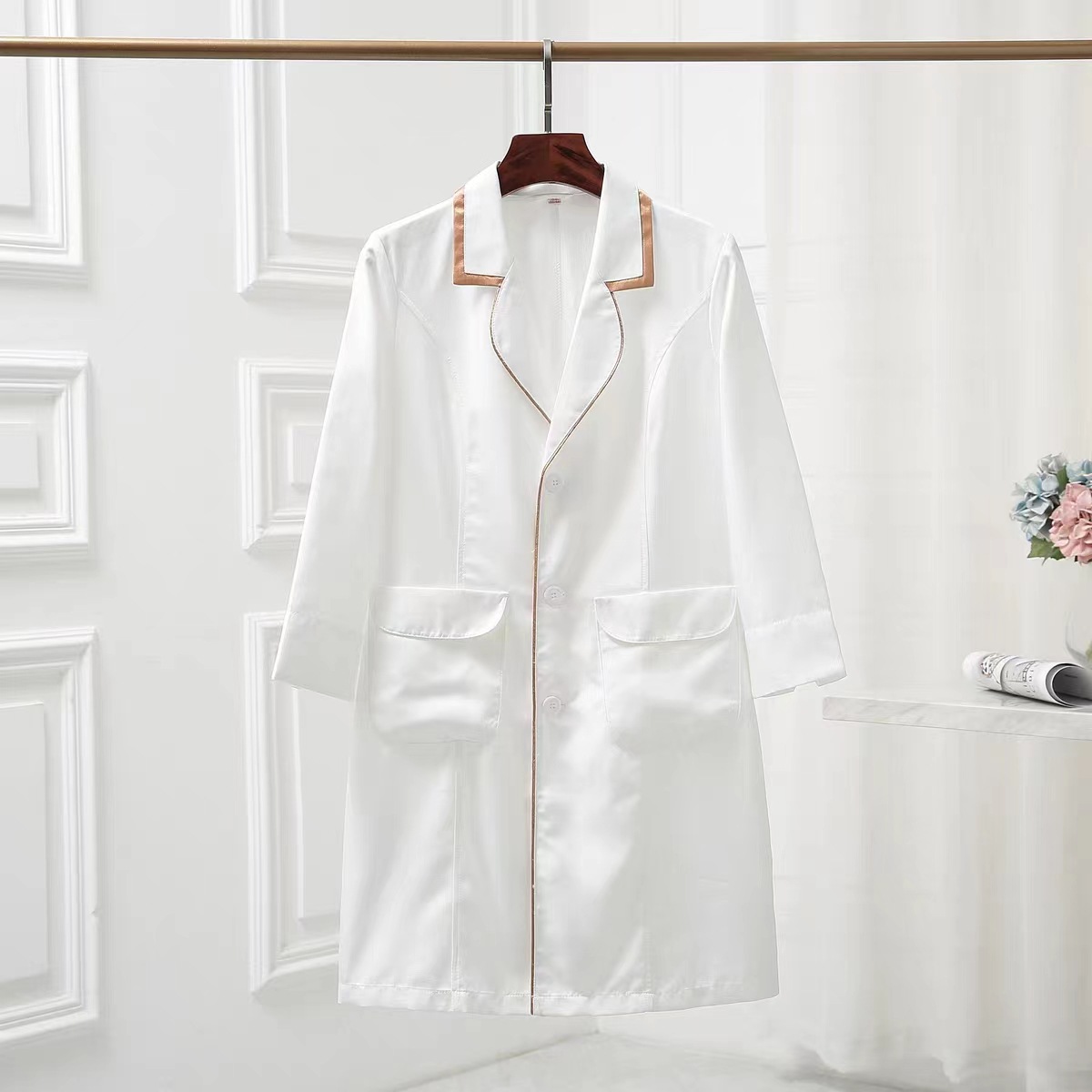 Beauty Salon Overalls Female D - đánh giá và giá Summer Clothing Work