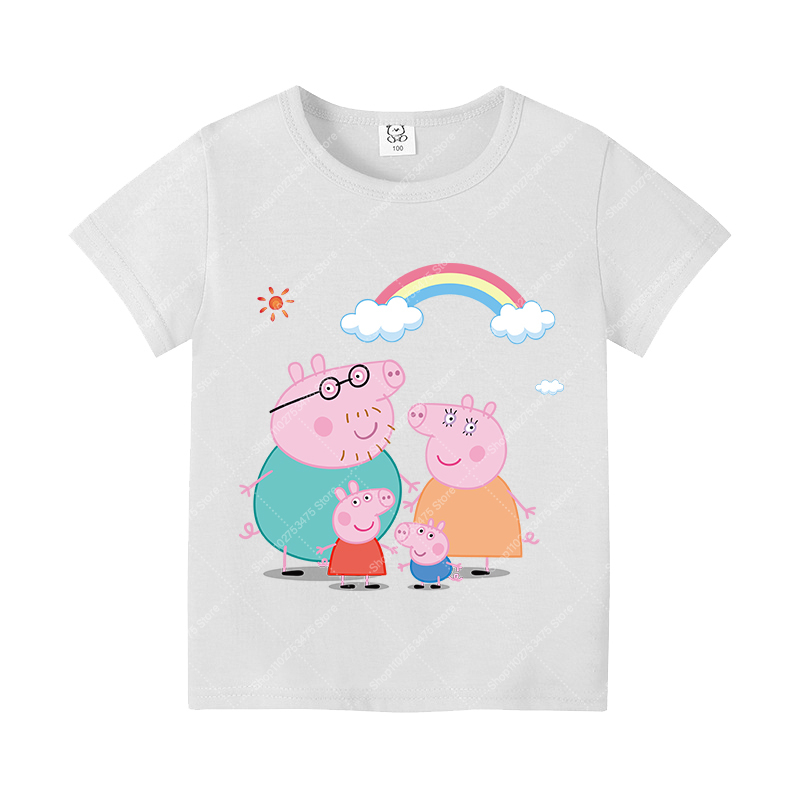 Kids Girl Cute Cotton T-shirt  - đánh giá và giá Summer Kids Clothing