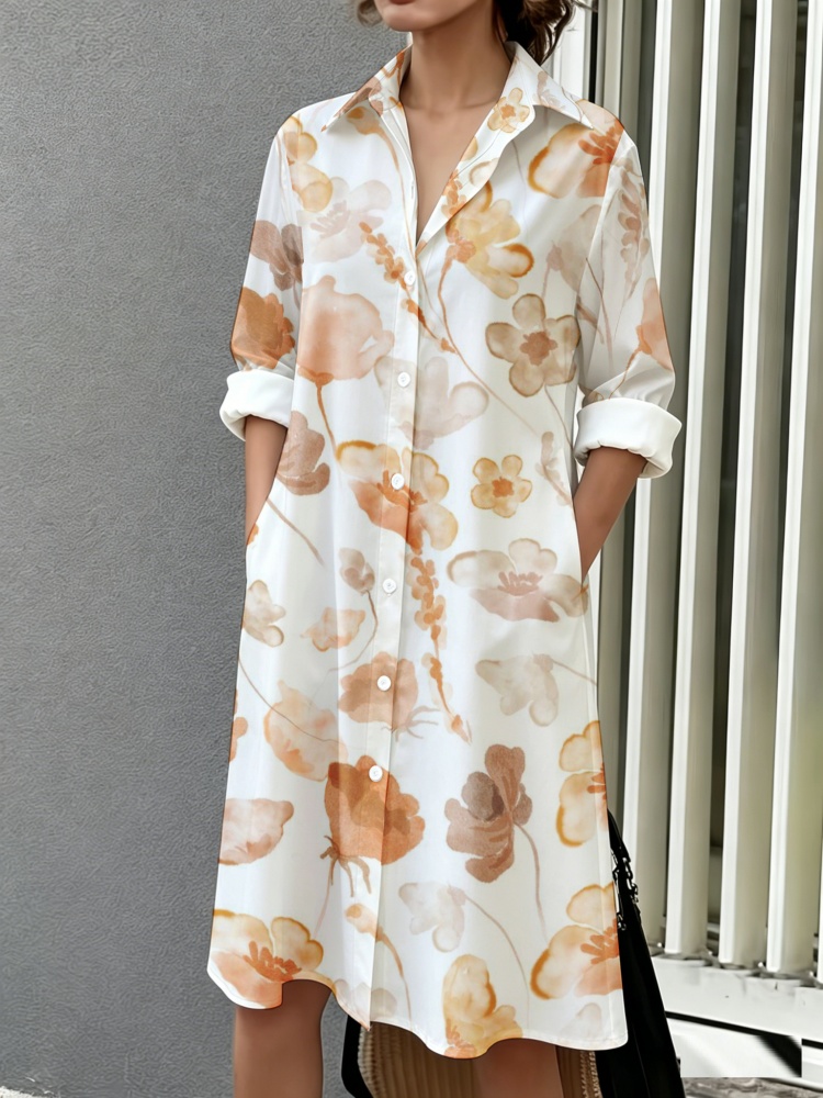 Plus Size Floral Print Shirt D - đánh giá và giá Sundress Midi Floral