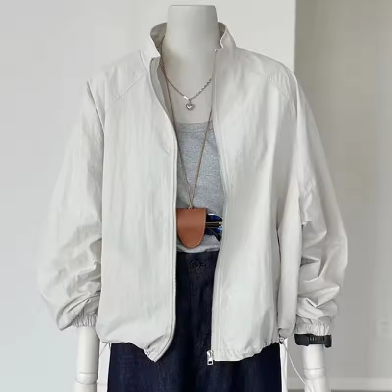 Korean Women Long Sleeved Suns - đánh giá và giá Crew Clothing Summer Jacket
