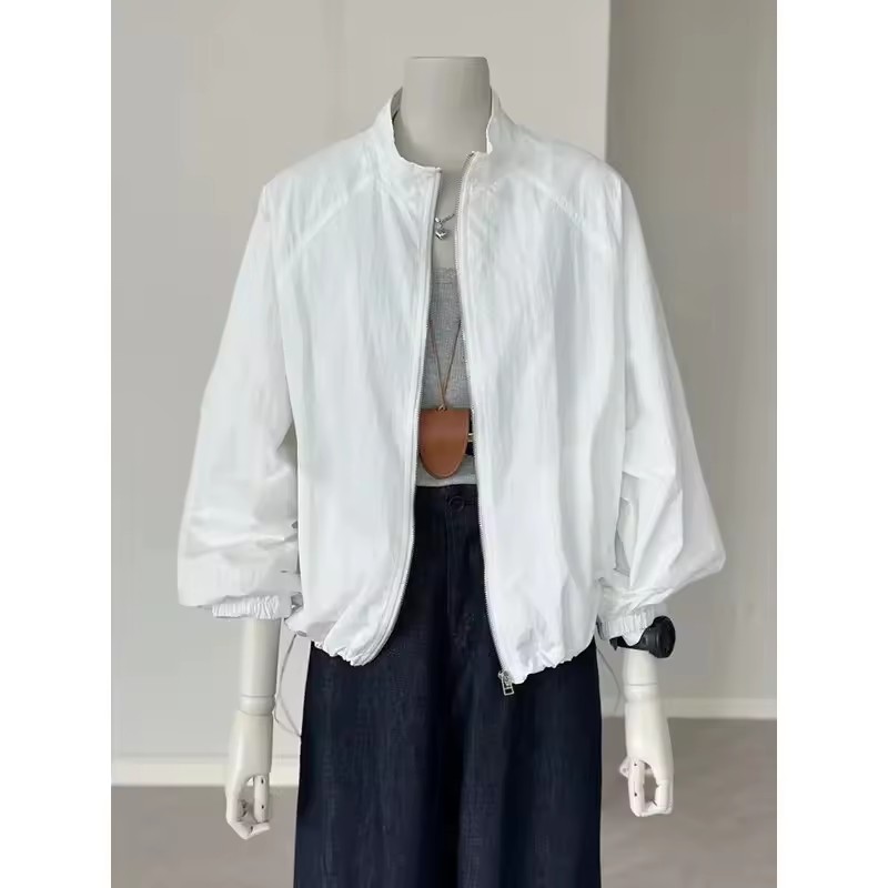Korean Women Long Sleeved Suns - đánh giá và giá Crew Clothing Summer Jacket