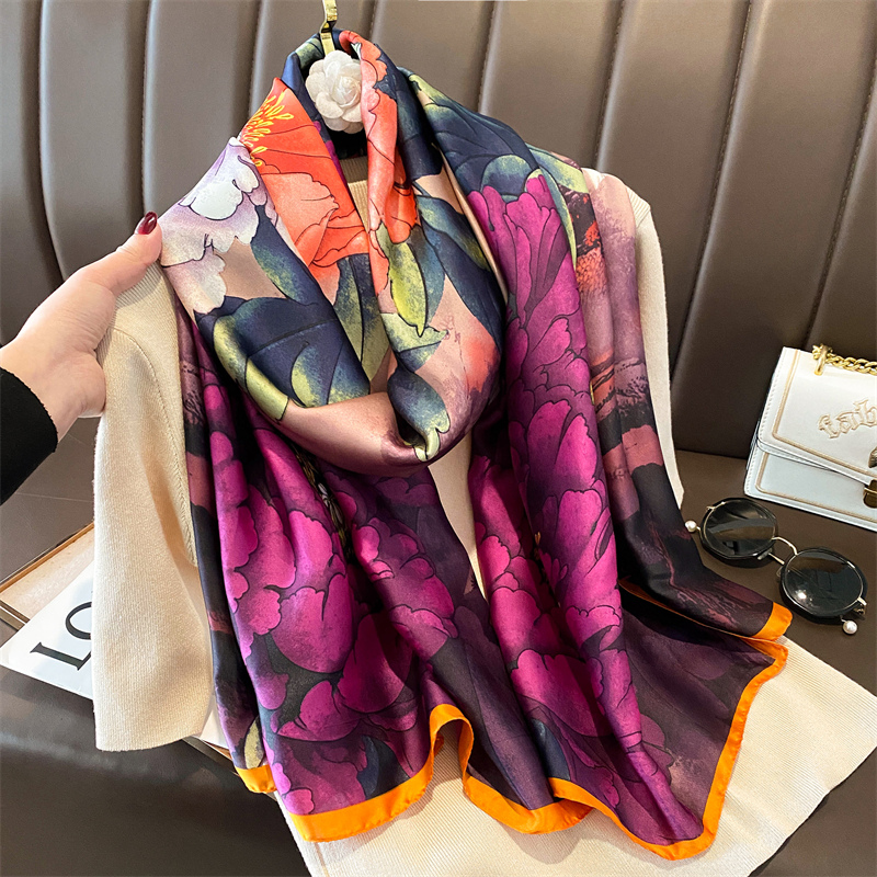 Fashion 180x90cm Satin Silk Sc - đánh giá và giá Summer Clothing Hijab