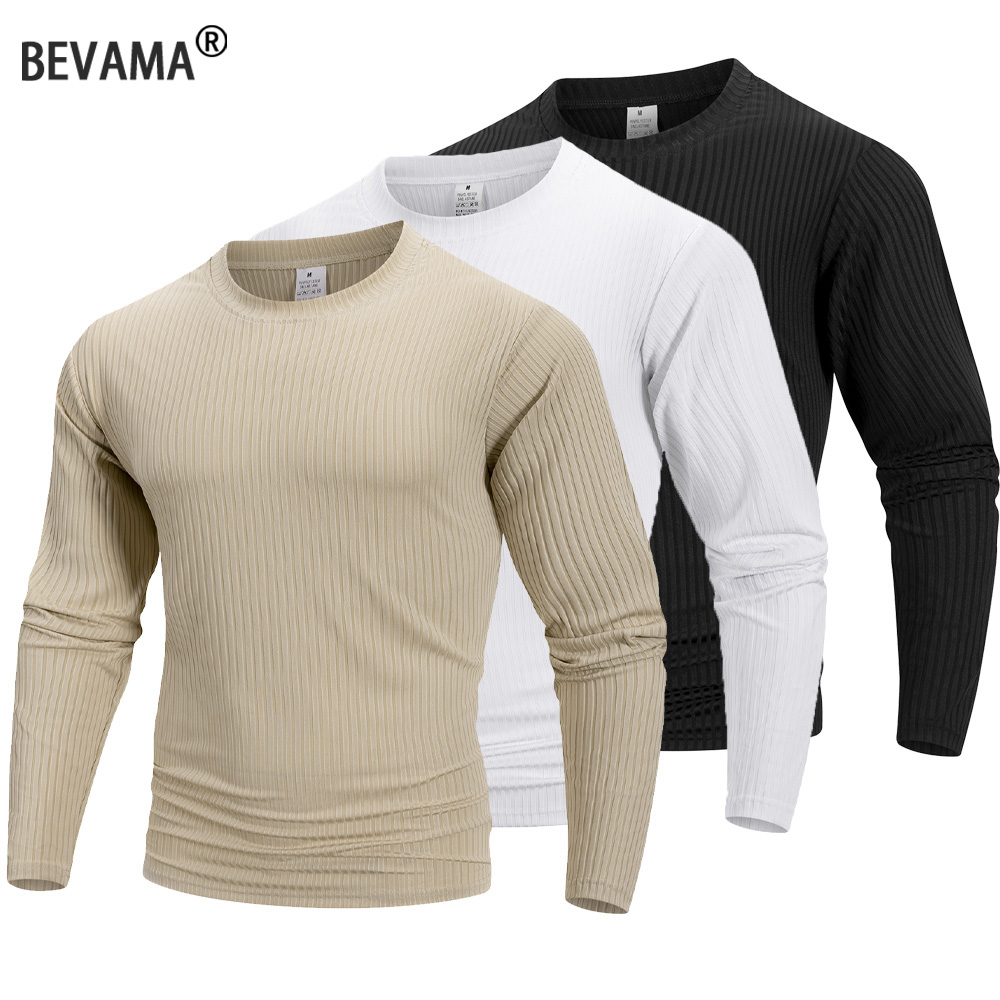 Spring Summer Men's Crew Neck  - đánh giá và giá Summer Clothing Long Sleeve