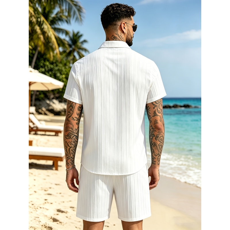 2Men's Summer Casual Suit Set， - đánh giá và giá Summer Clothing Vacation