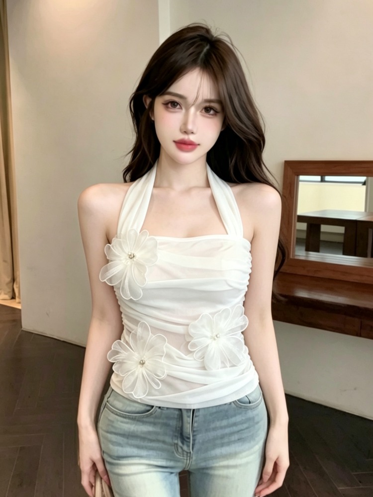 Korean Style Heavy Work 3D Flo - đánh giá và giá Summer Clothing Work
