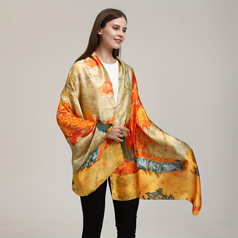 Fashion 180x90cm Satin Silk Sc - đánh giá và giá Summer Clothing Hijab