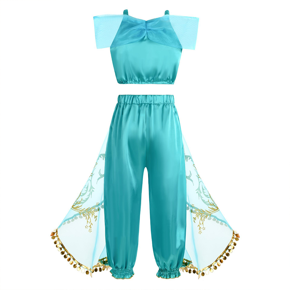 Girls Jasmine Fantasy Costume  - đánh giá và giá Summer Kids Clothing