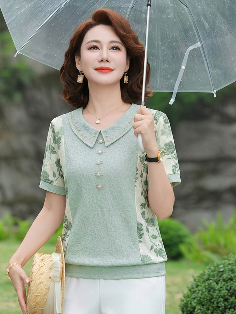 Slimming Short Sleeve T-Shirt  - đánh giá và giá Summer Clothing Over 60