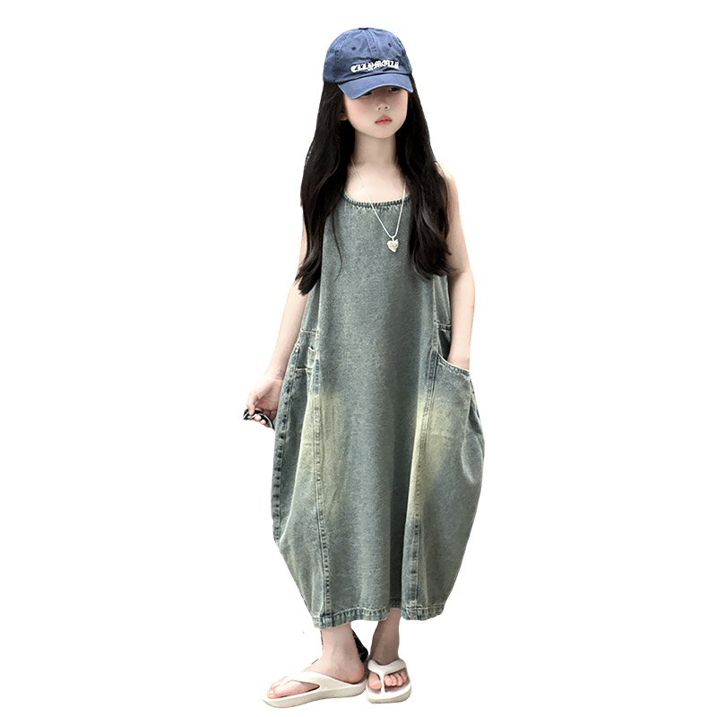 Vintage Blue Children Girls Hi - đánh giá và giá Summer Kids Clothing